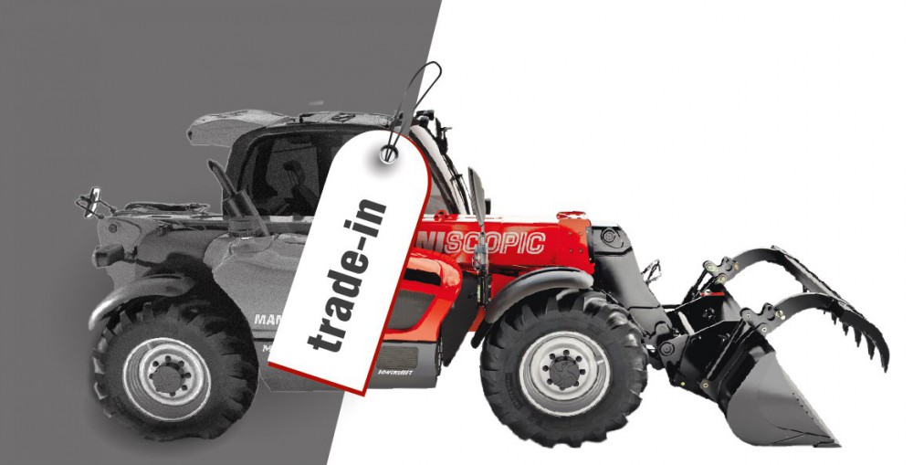 «TRADE-IN» Manitou: обміняйте свій старий навантажувач на новий!